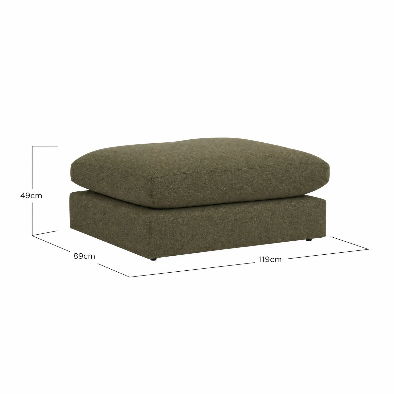 Artenis Footstool, Green | Barker & Stonehouse 5