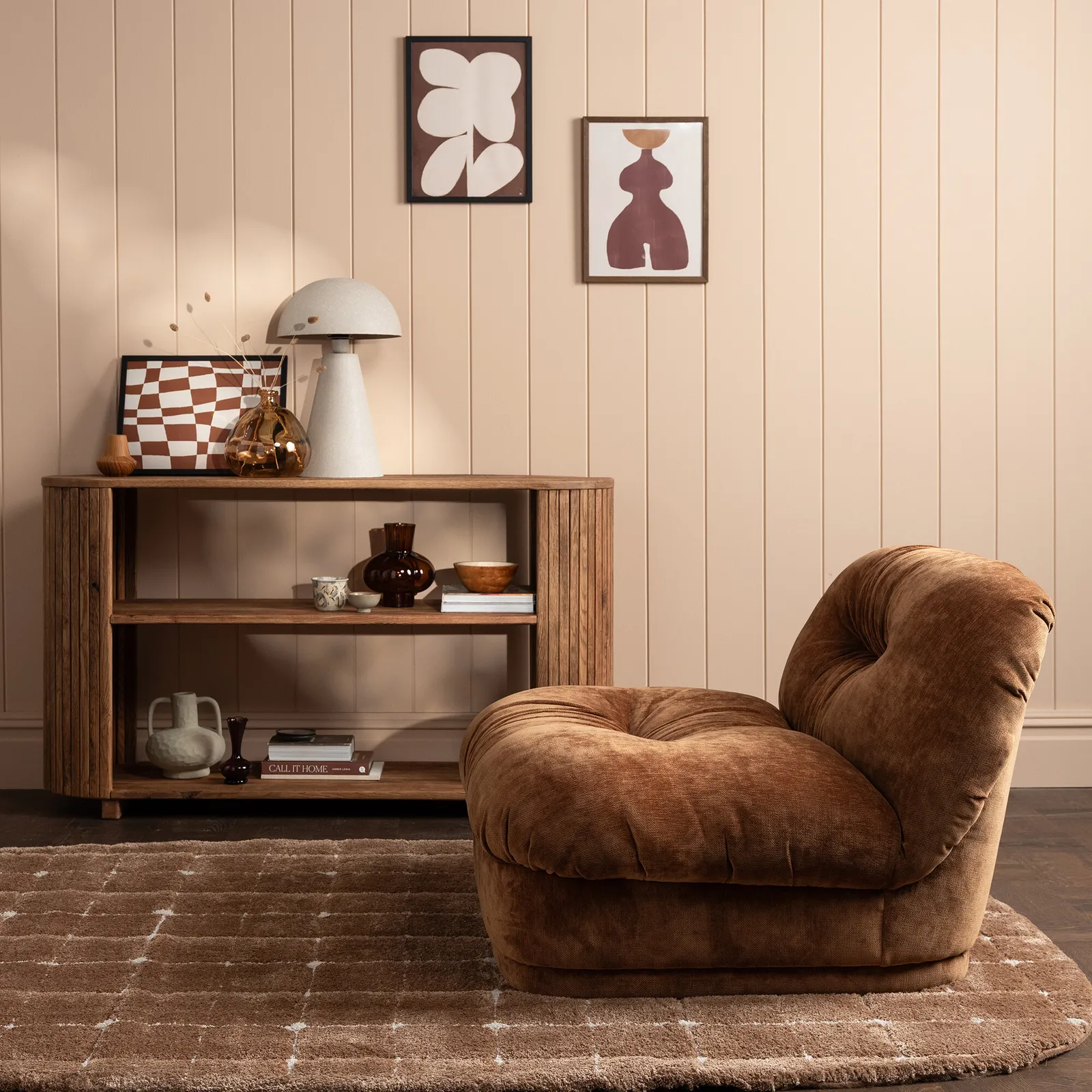 Argyll Console Table 140X40X81Cm, Brown Oak | Barker & Stonehouse 2
