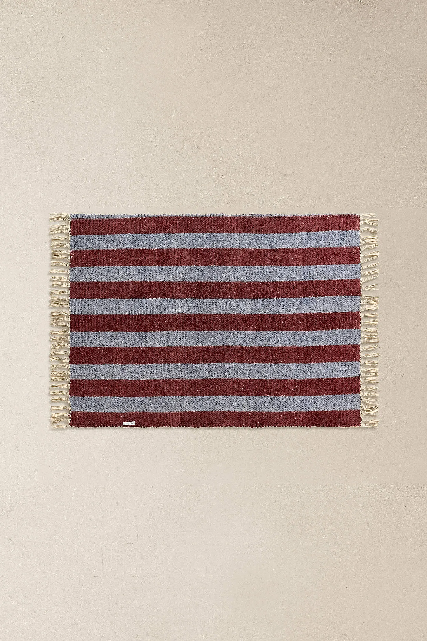 Tile Stripe Reversible 2x3ft / 60x90cm Rug 2