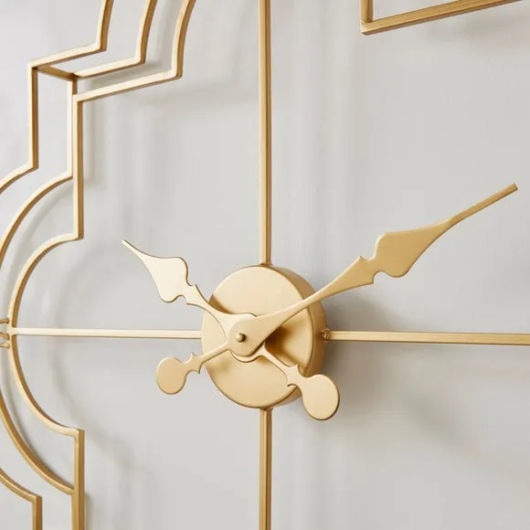 Timeless Shaped Skeleton Wall Clock 2
