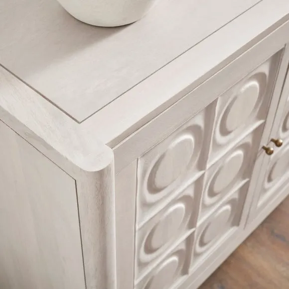 Theodore Extra Wide Sideboard, Mango Wood 4