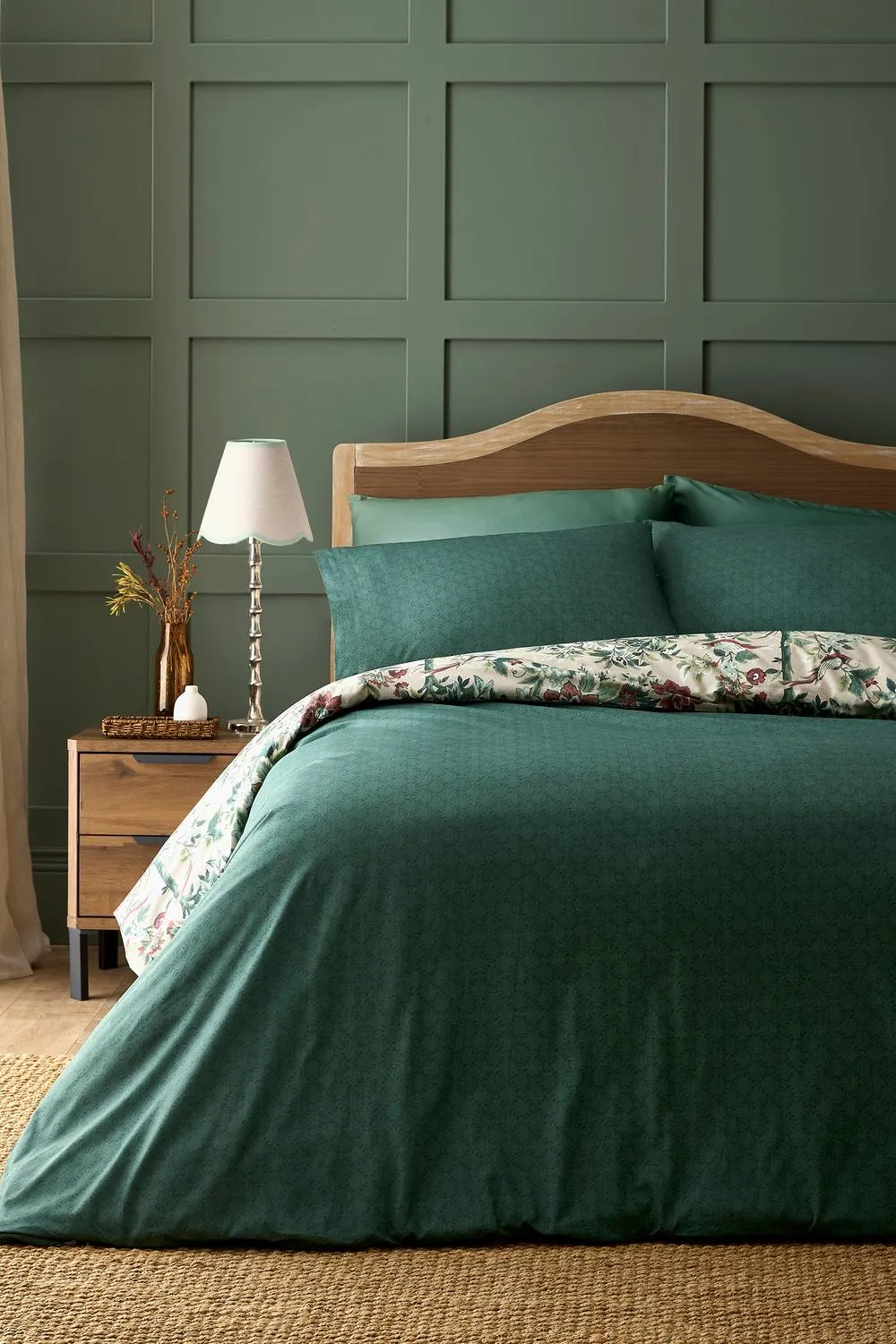 Dreams & Drapes 'Otillie Tapestry' Easy Care Duvet Cover Set in Natural 4