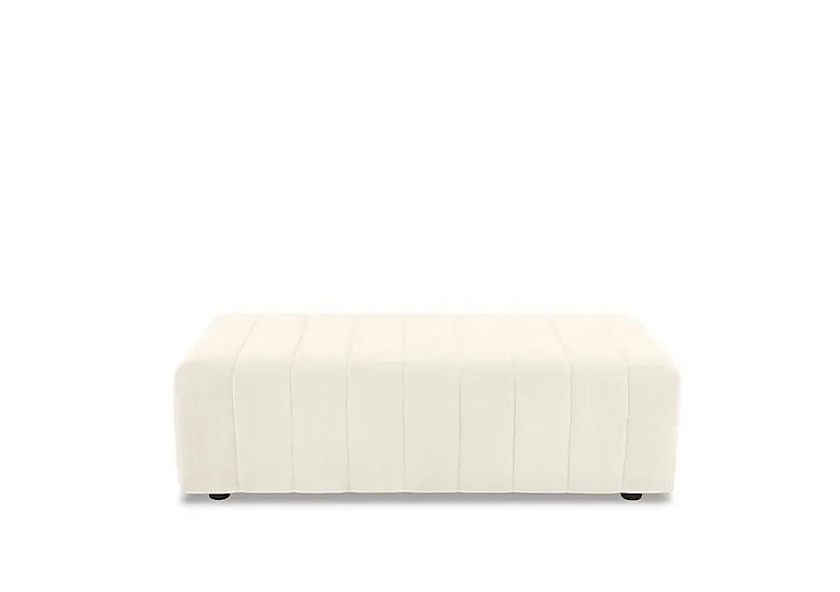 Retreat Designer Fabric Footstool