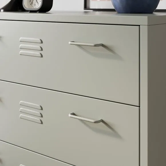 Helga Metal 3 Drawer Chest 3