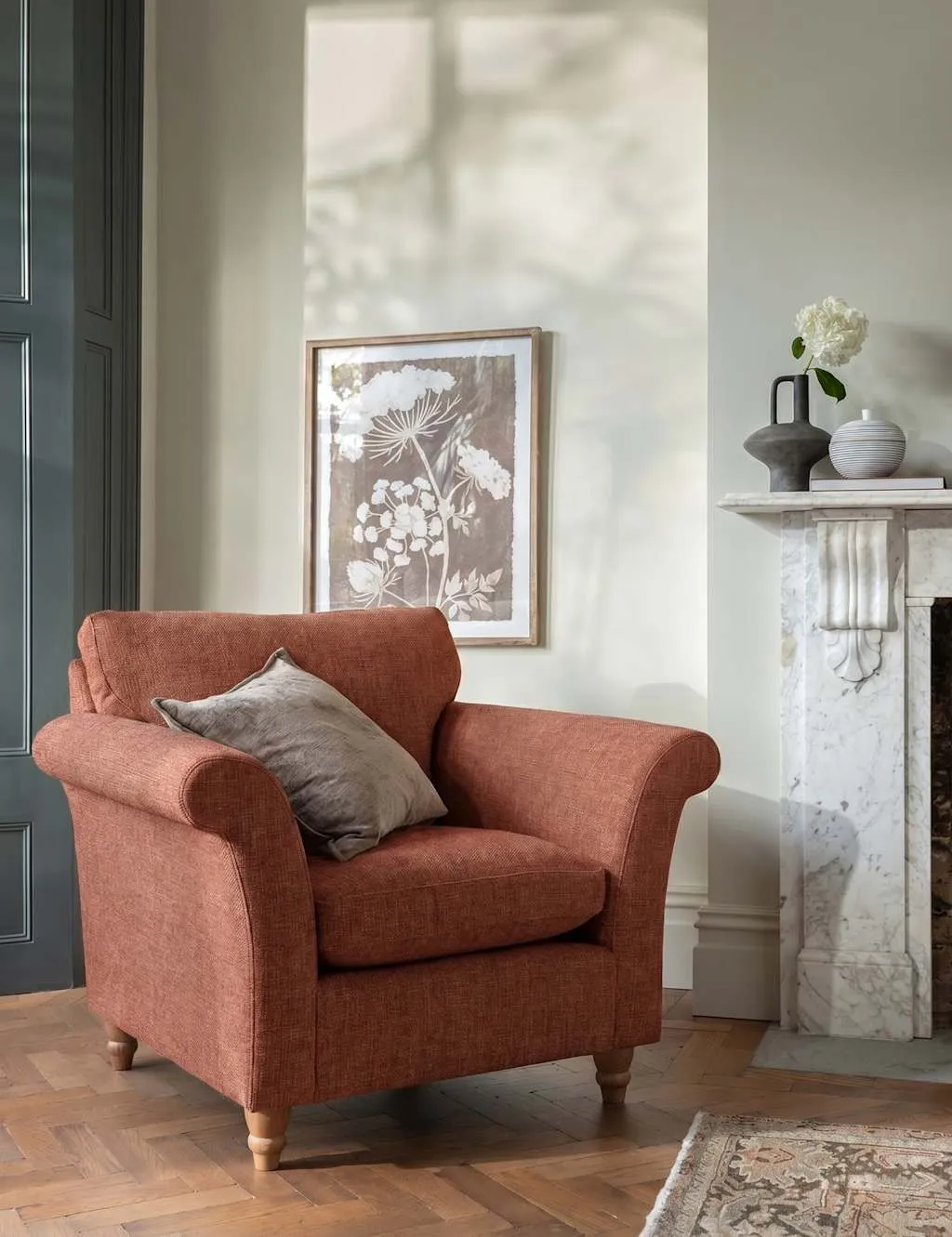 BARKER AND STONEHOUSE Amelie Armchair Dark Red