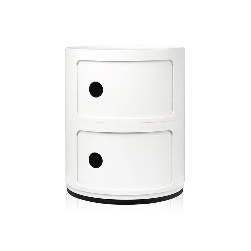 Kartell Componibili Cabinet 2 Element White 2