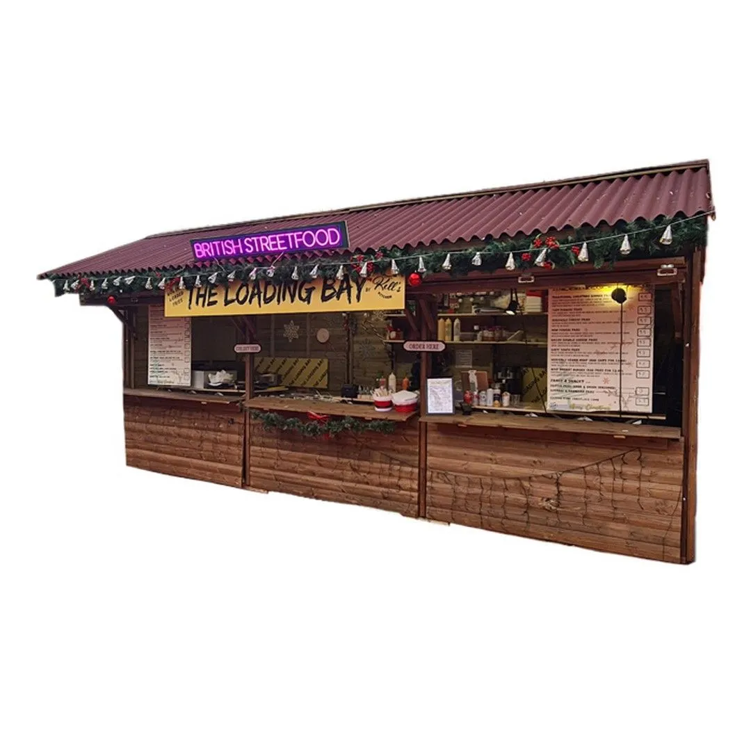 Churnet Valley Garden Furniture Ltd 6m x 2m Edingburgh Chalet - Timber - Minimal Assembly Required in Brown