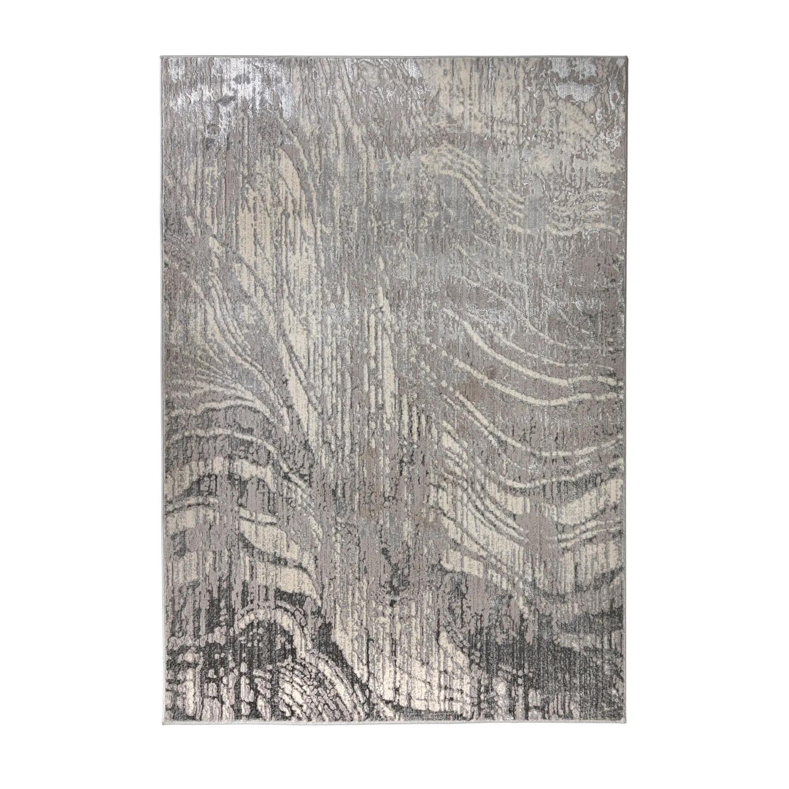 Arissa Rug Silver and Black