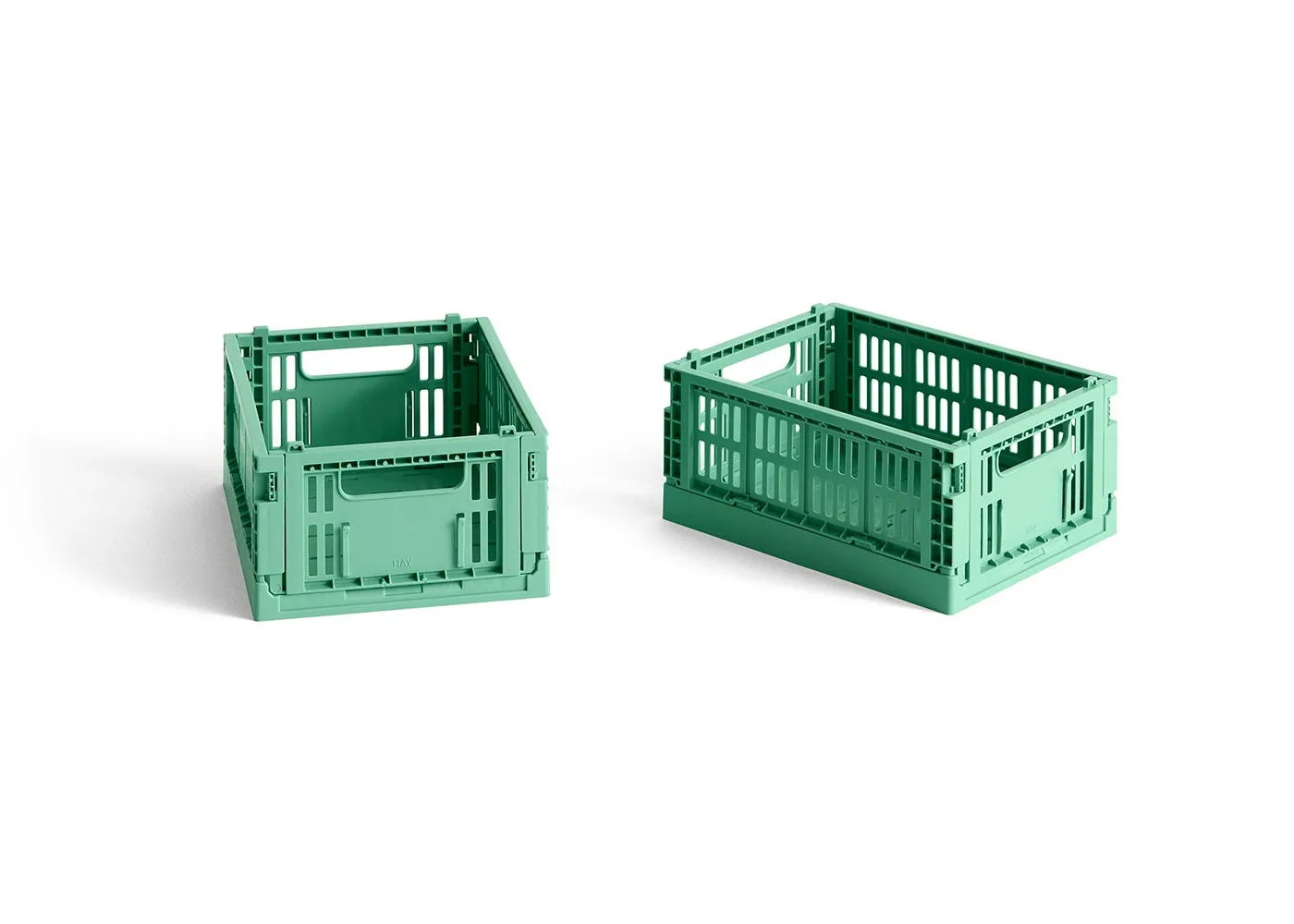 HAY Colour Crate Dark Mint Mini Set of 2