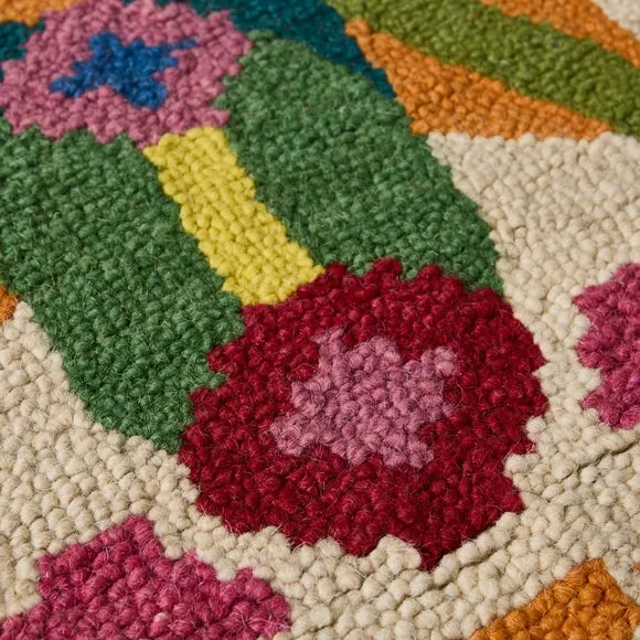 Yinka Ilori Kaleidoscope Wool Rug 2