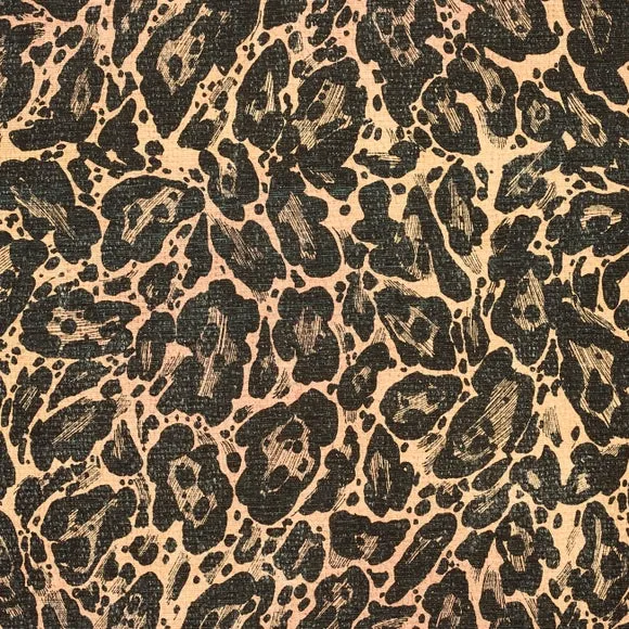 Laurence Llewelyn-Bowen Leopard Black Rug 2
