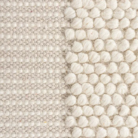 Pebble Wool Border Rug 3