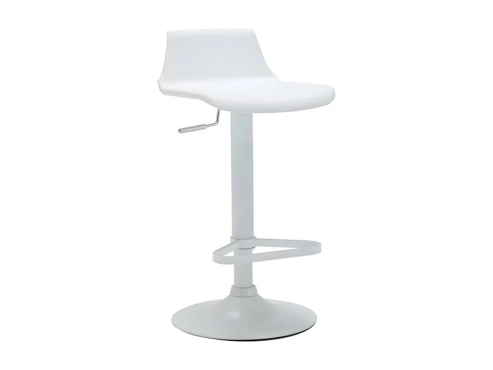 Vente-unique Polypropylene Bar Stool - White - CALAS 5