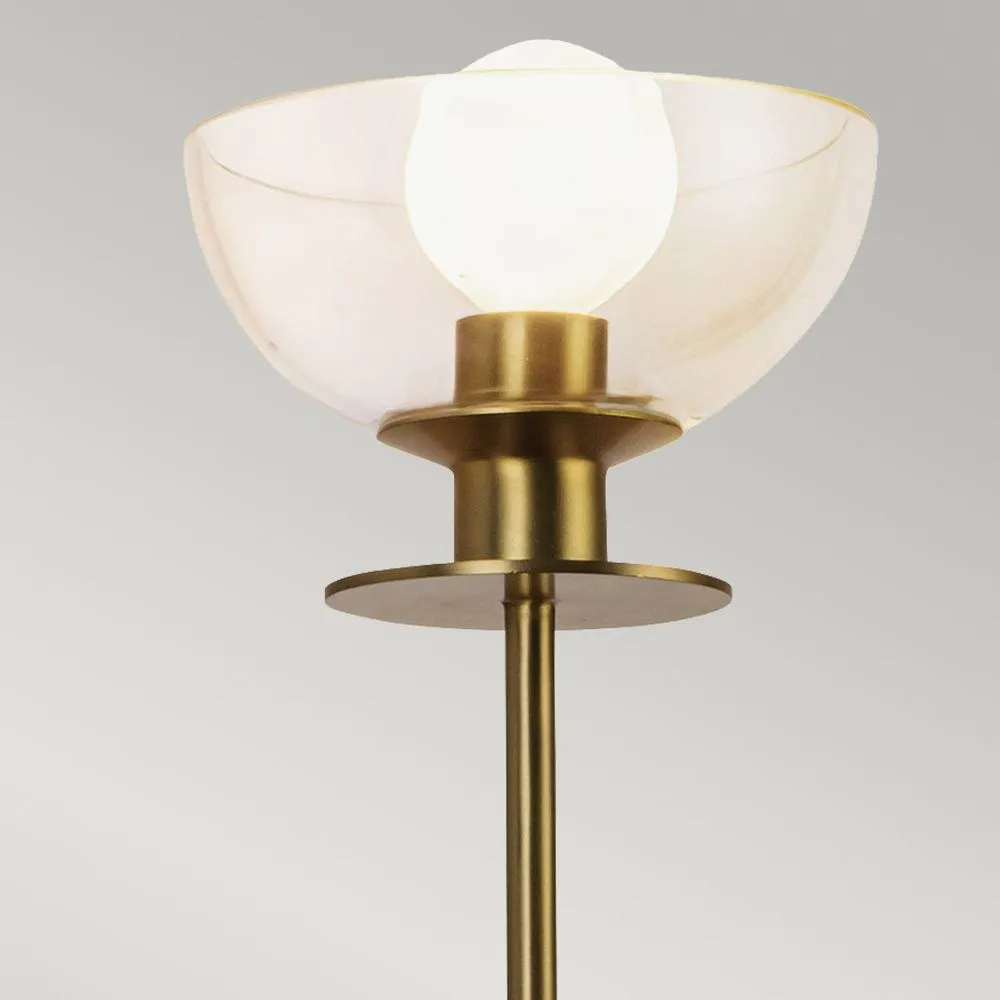 Netlighting Alora Mood Sylvia Wall Lamp Contemporary Brushed Gold 1x E14 2