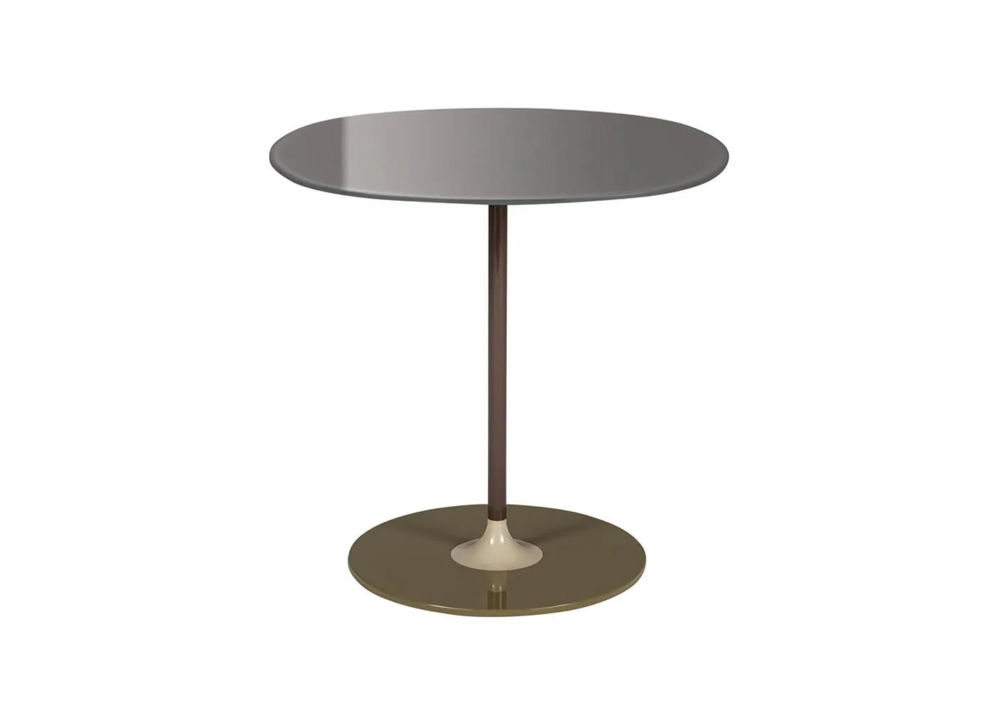 Kartell Thierry Table Medium Grey 1