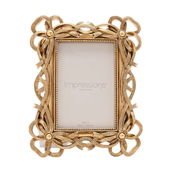 Impressions Bowknot Resin Photo Frame 2