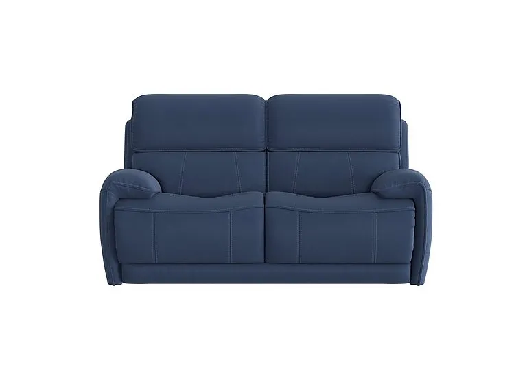 Link 2 Seater Fabric Sofa - Blue