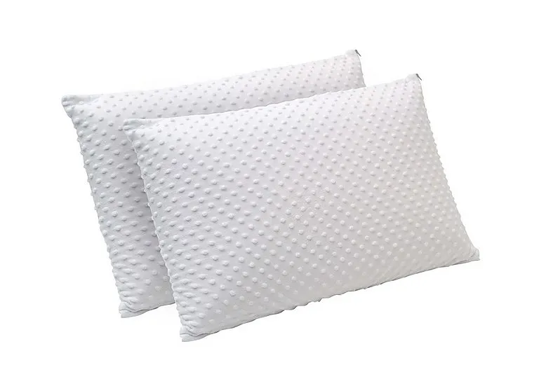High Profile Latex Pair of Pillows