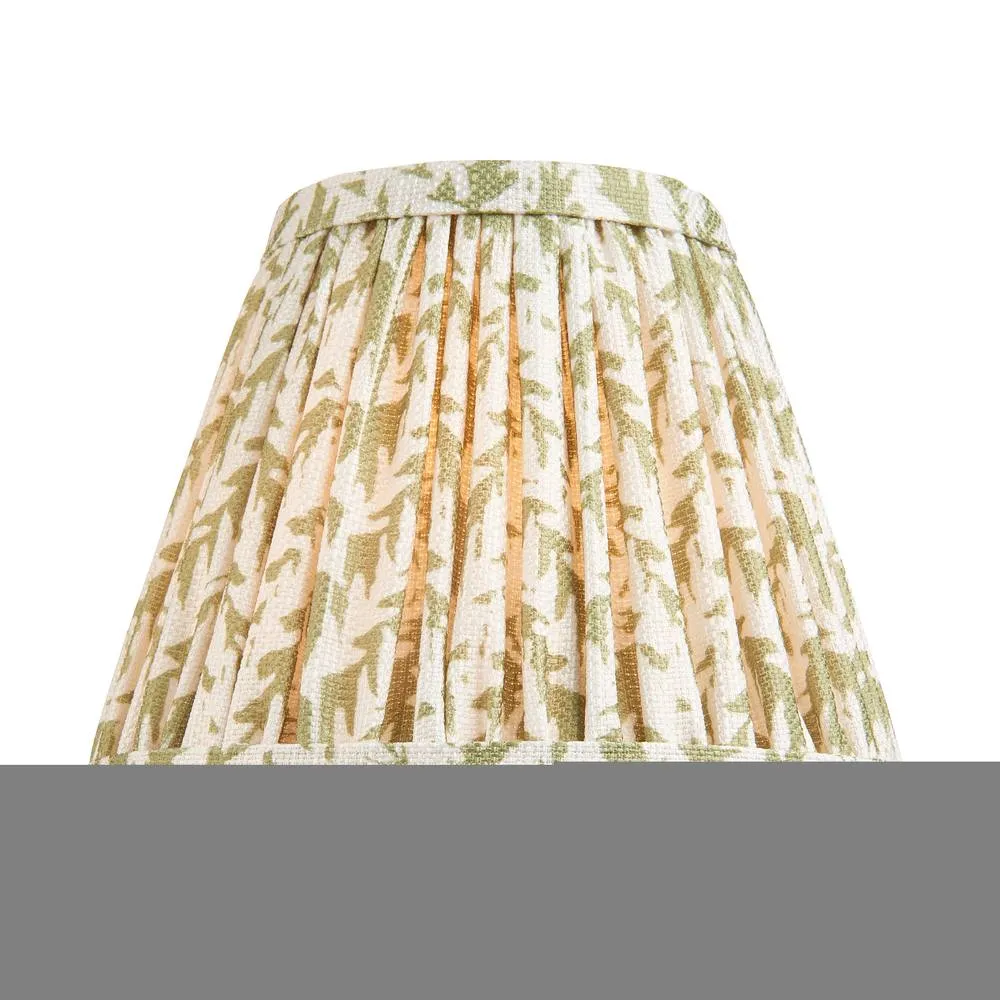 Netlighting Dahlia Curve & Leaf 16cm Wall Lamp Antique Brass Herb Garden Green in Gold 6