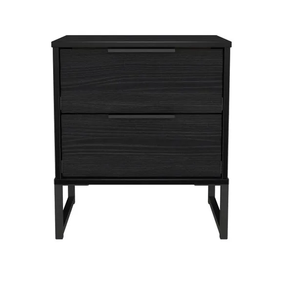 Tuxford 2 Drawer Bedside Table 2
