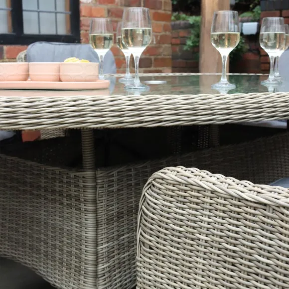 Wentworth Ellipse 6 Seater Imperial Outdoor Dining Set 3