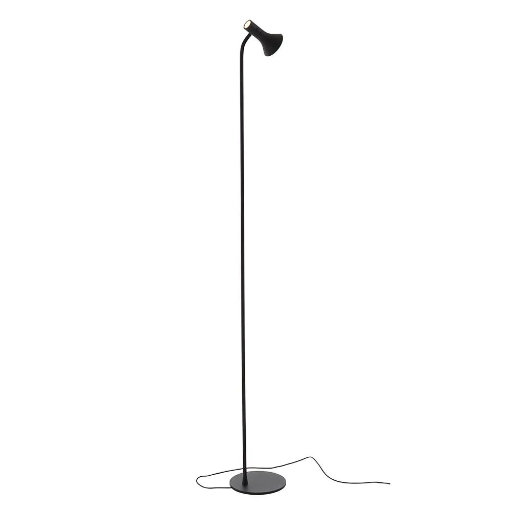 Ligne Roset Asha LED Floor/Reading Light Black 2