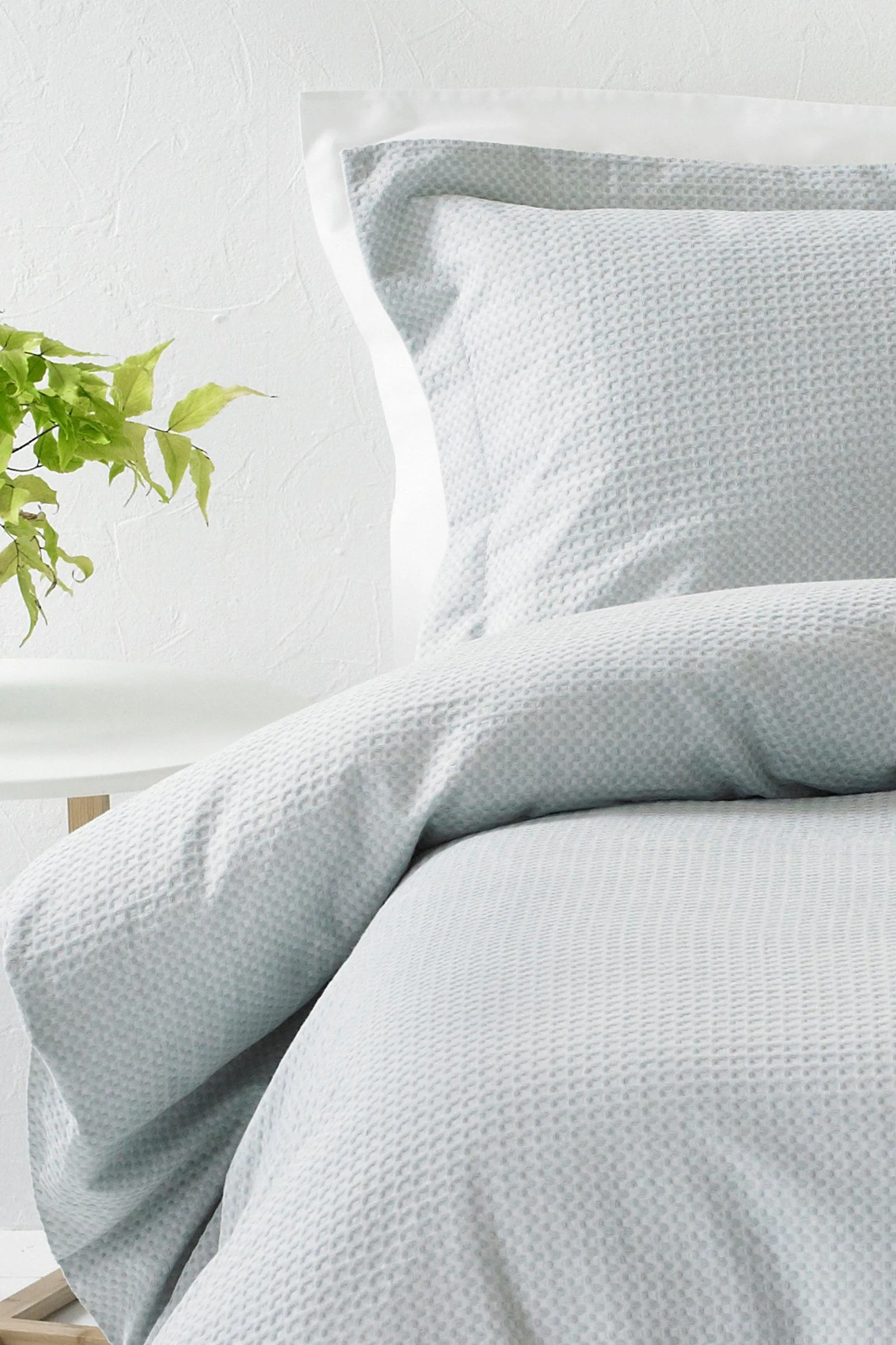 Waffle Single Duvet Set