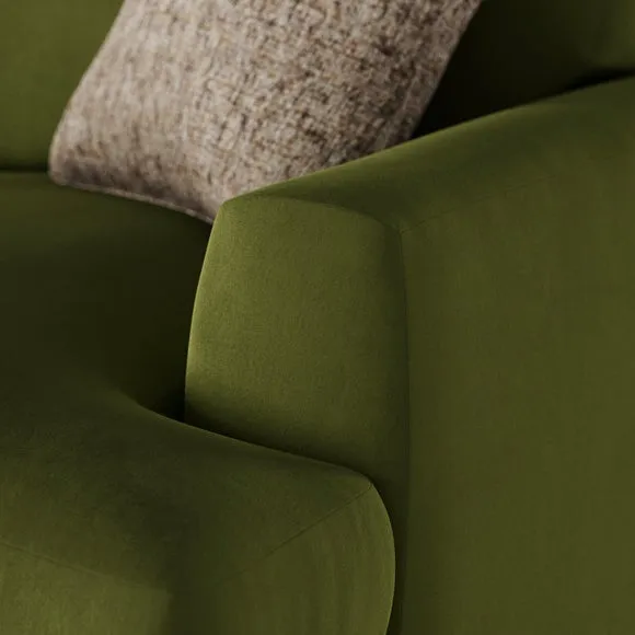 Lawson Matte Plush Velvet 2 Seater Sofa 5