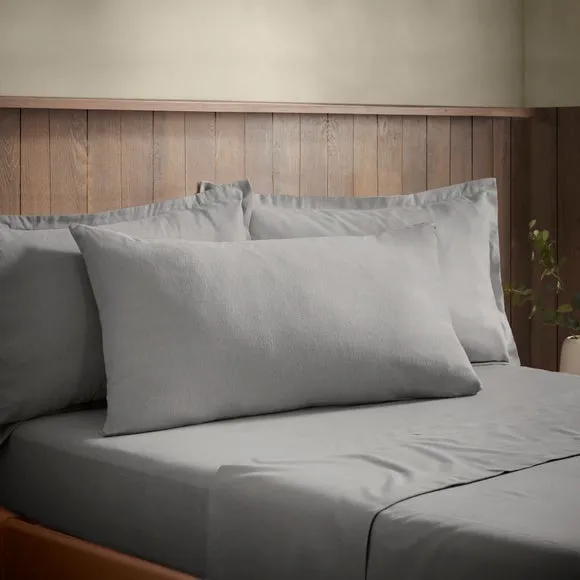 Soft & Cosy Luxury 100% Brushed Cotton Duvet Cover & Pillowcase Set 4