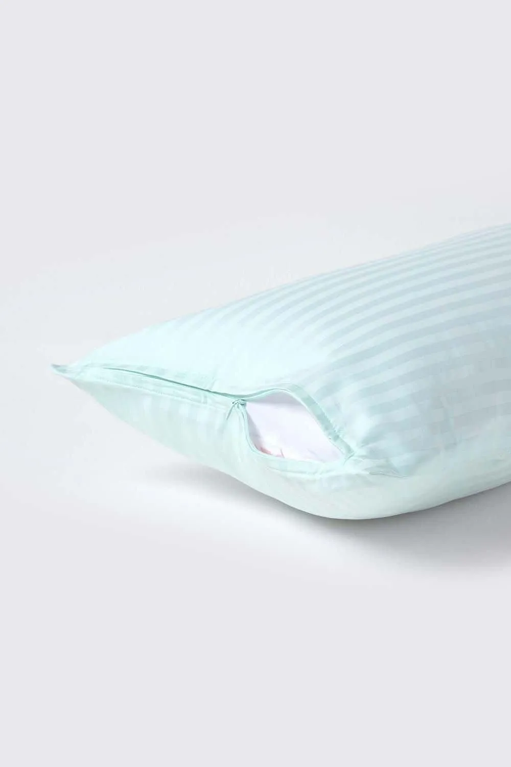 Homescapes Continental Egyptian Cotton Pillowcase 330 TC, 40 x 80 cm in Blue 3