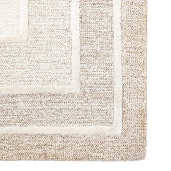 Cedar and Sage Tonal Border Rug 2