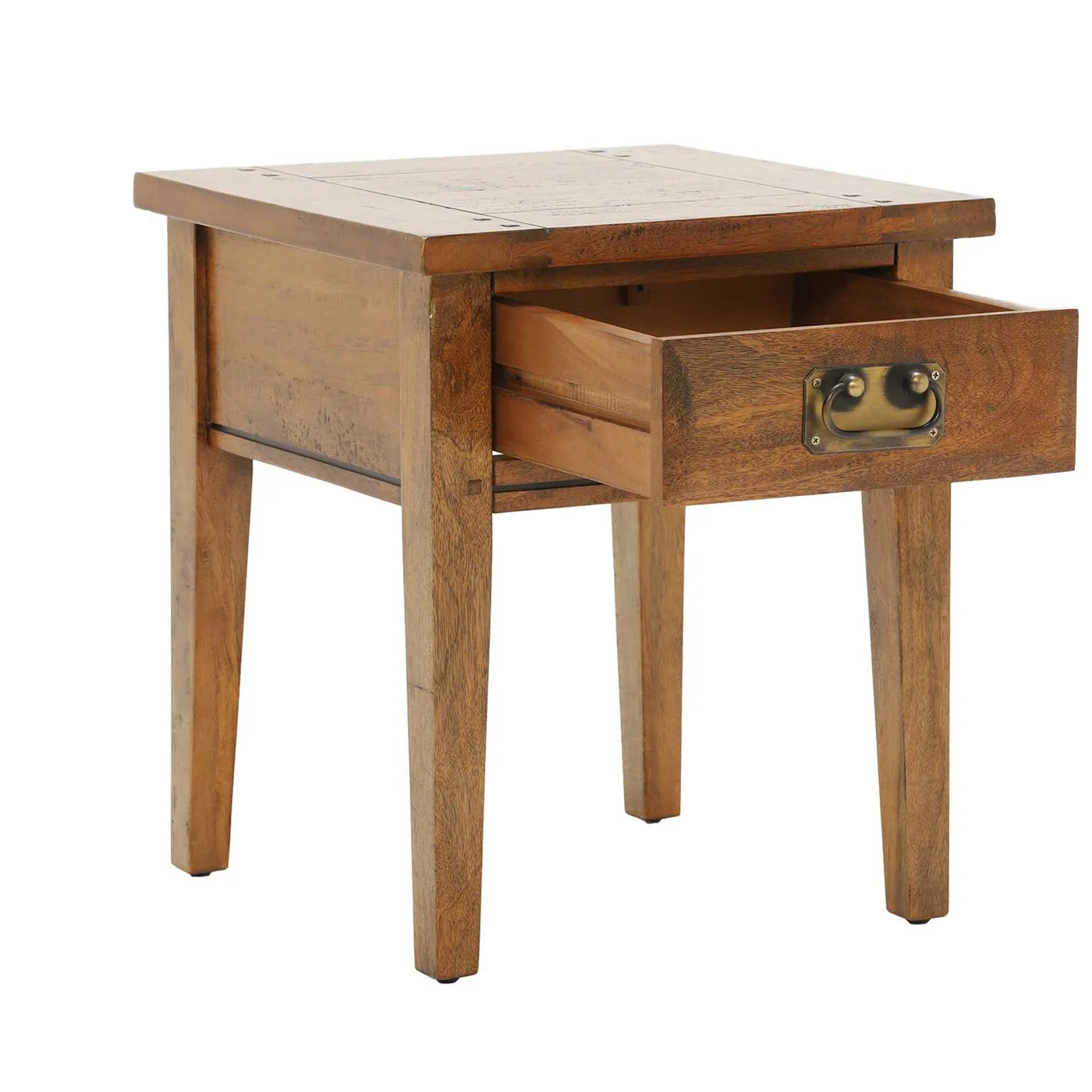 New Frontier Lamp Table, Mango Wood | Barker & Stonehouse 4