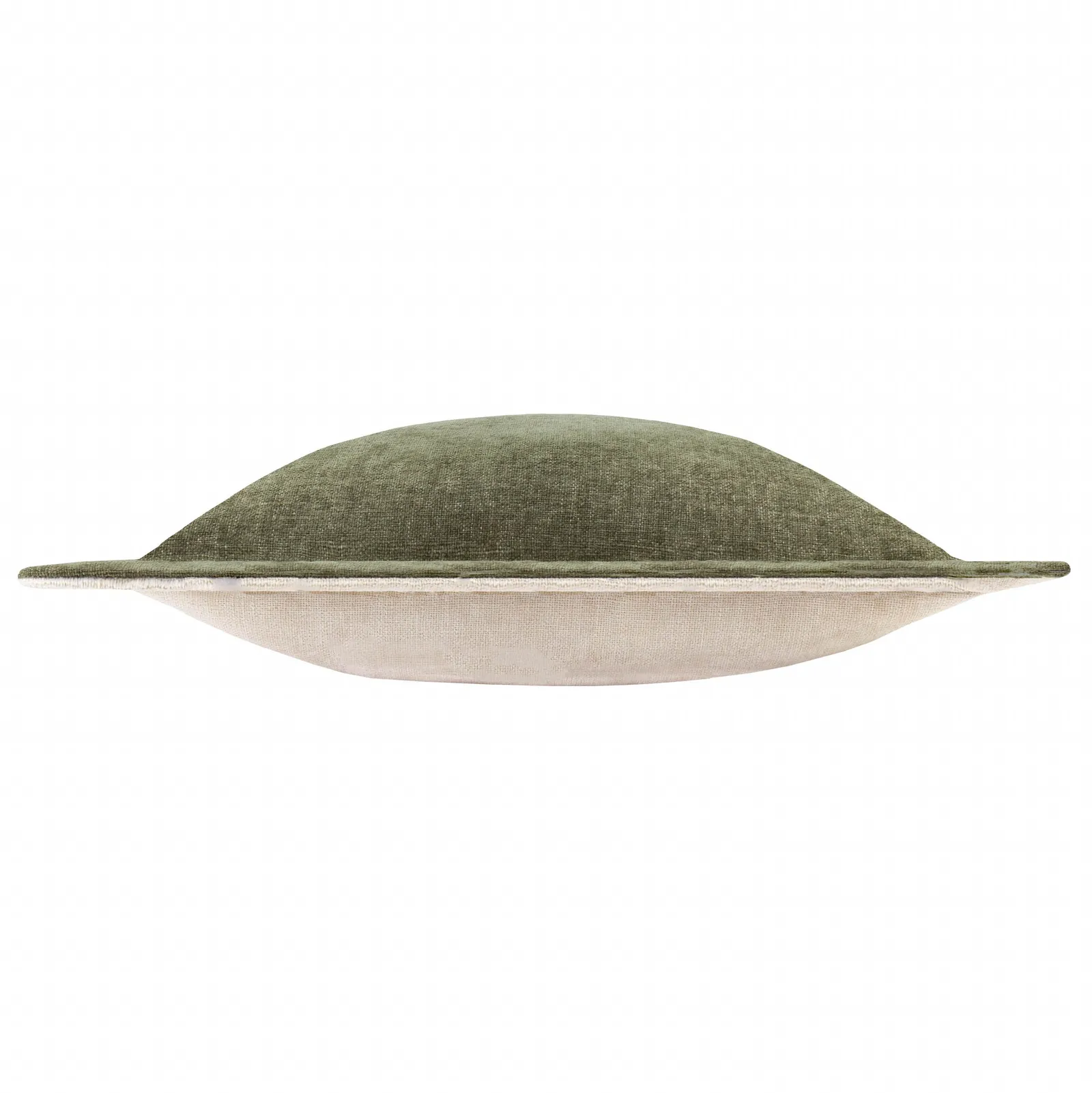 Yard Dune Velvet Chenille Cushion in Dark Green 4