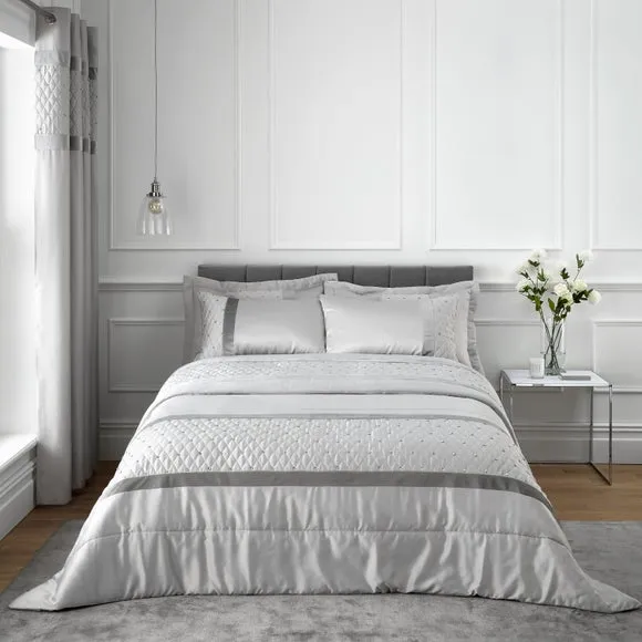 Catherine Lansfield Sequin Cluster Bedspread