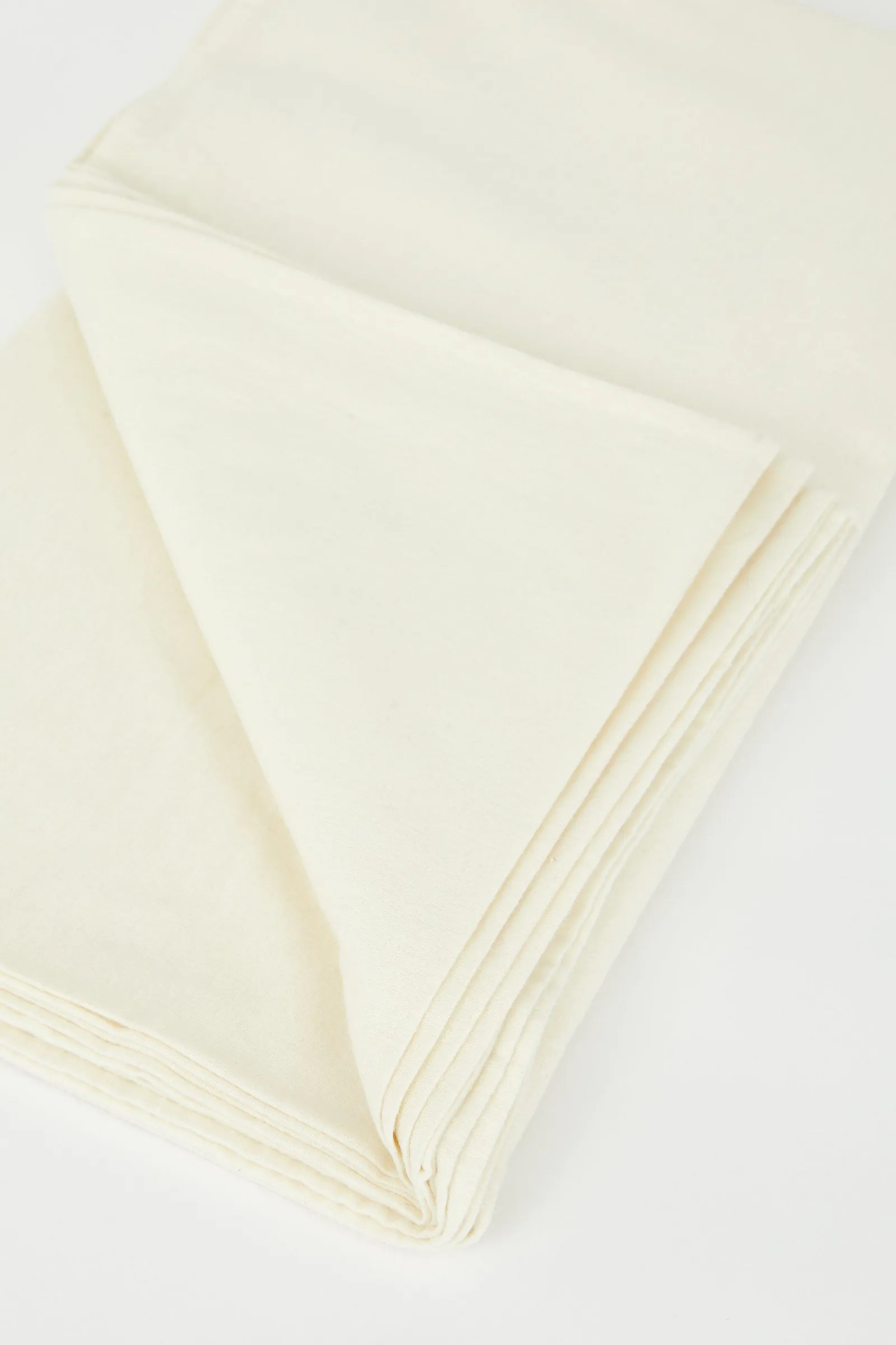 Brushed Cotton King Flat Sheet