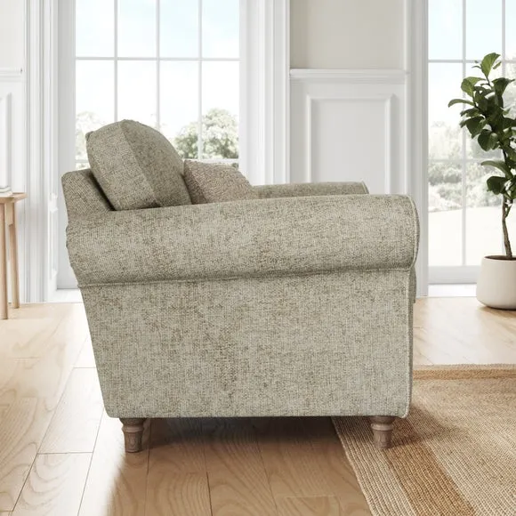 Flori Chunky Chenille Armchair 2