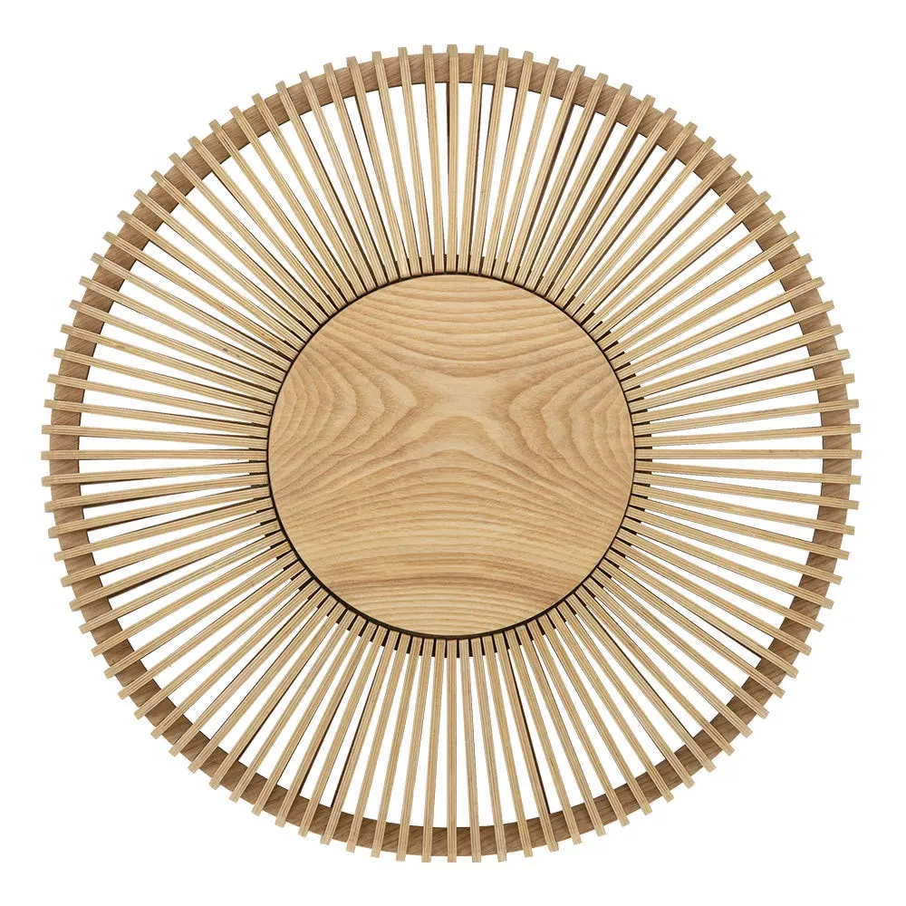 Umage Clava Up Wall Light Natural Oak Large 2