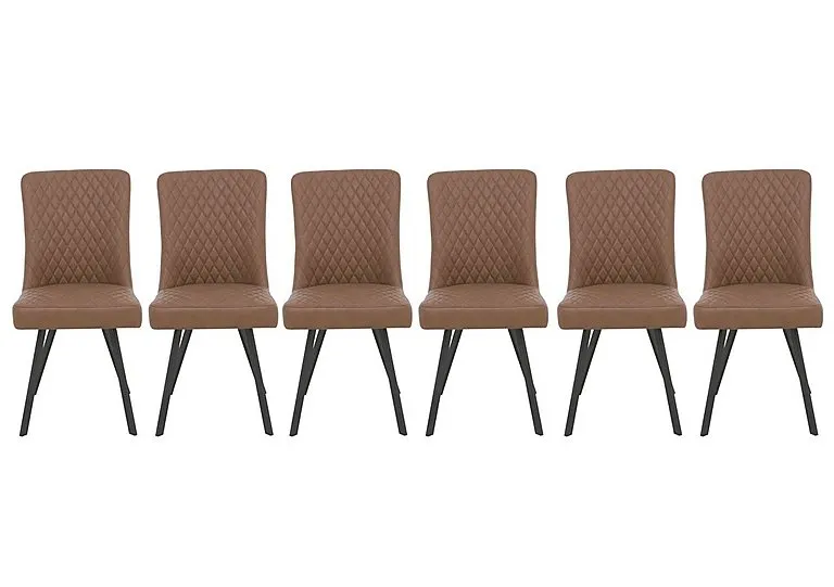 Earth Set of 6 Dining Chairs