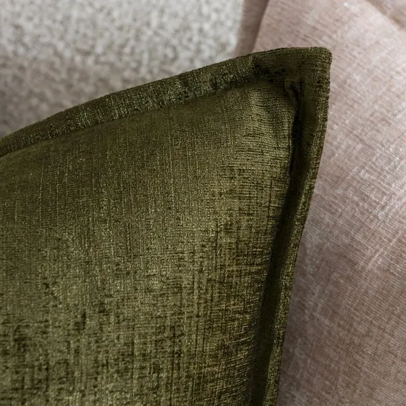 Chenille Square Oxford Cushion 2