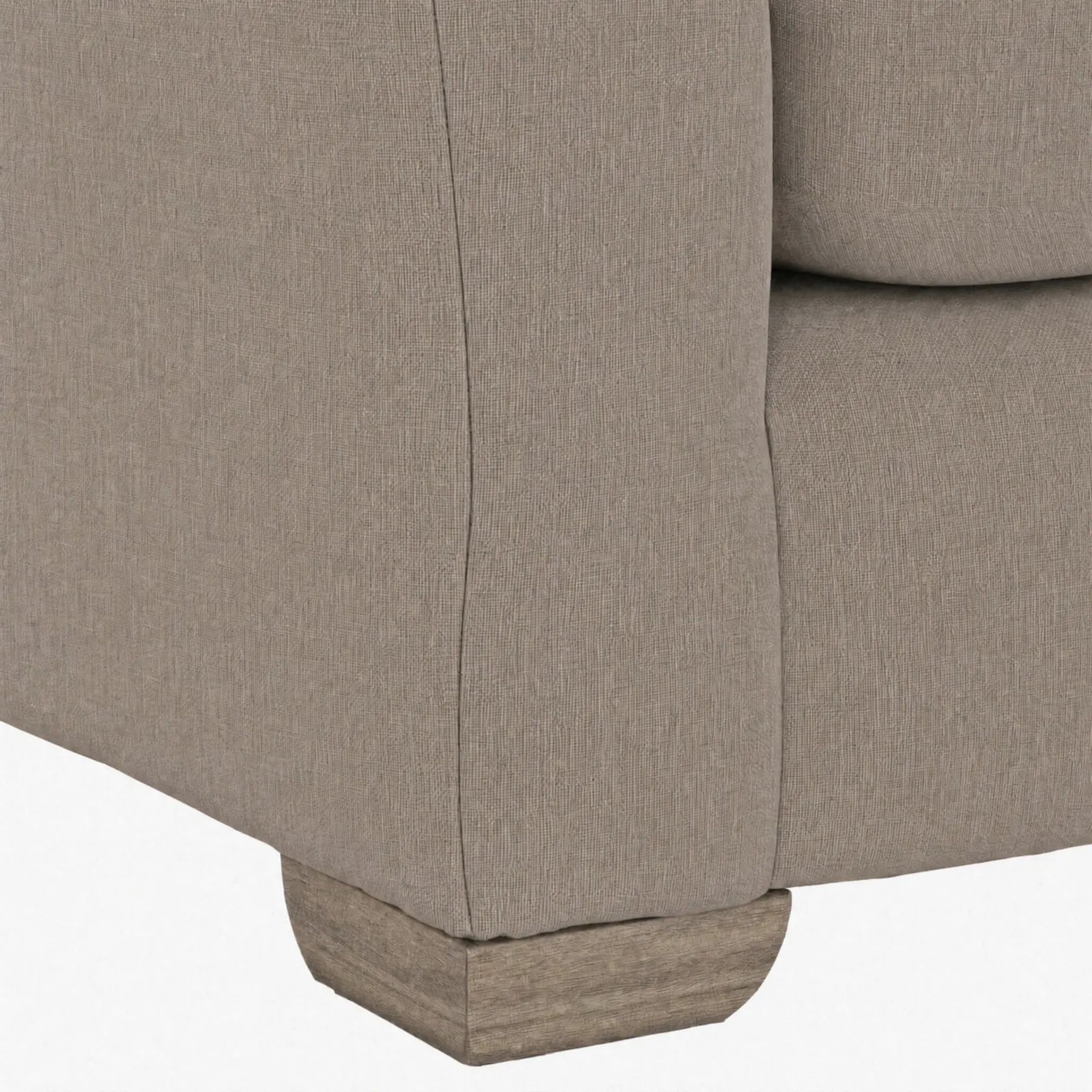 Floyd 2 Seater Sofa With Foam, Brown | Barker & Stonehouse 3