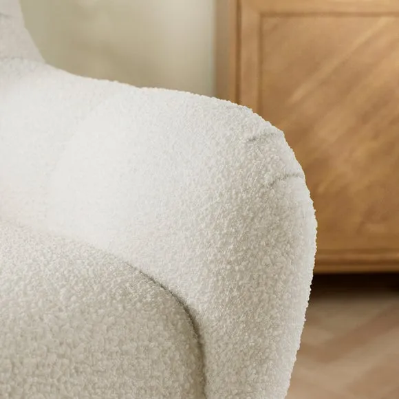 Jase Boucle Quilted Back Armchair 4