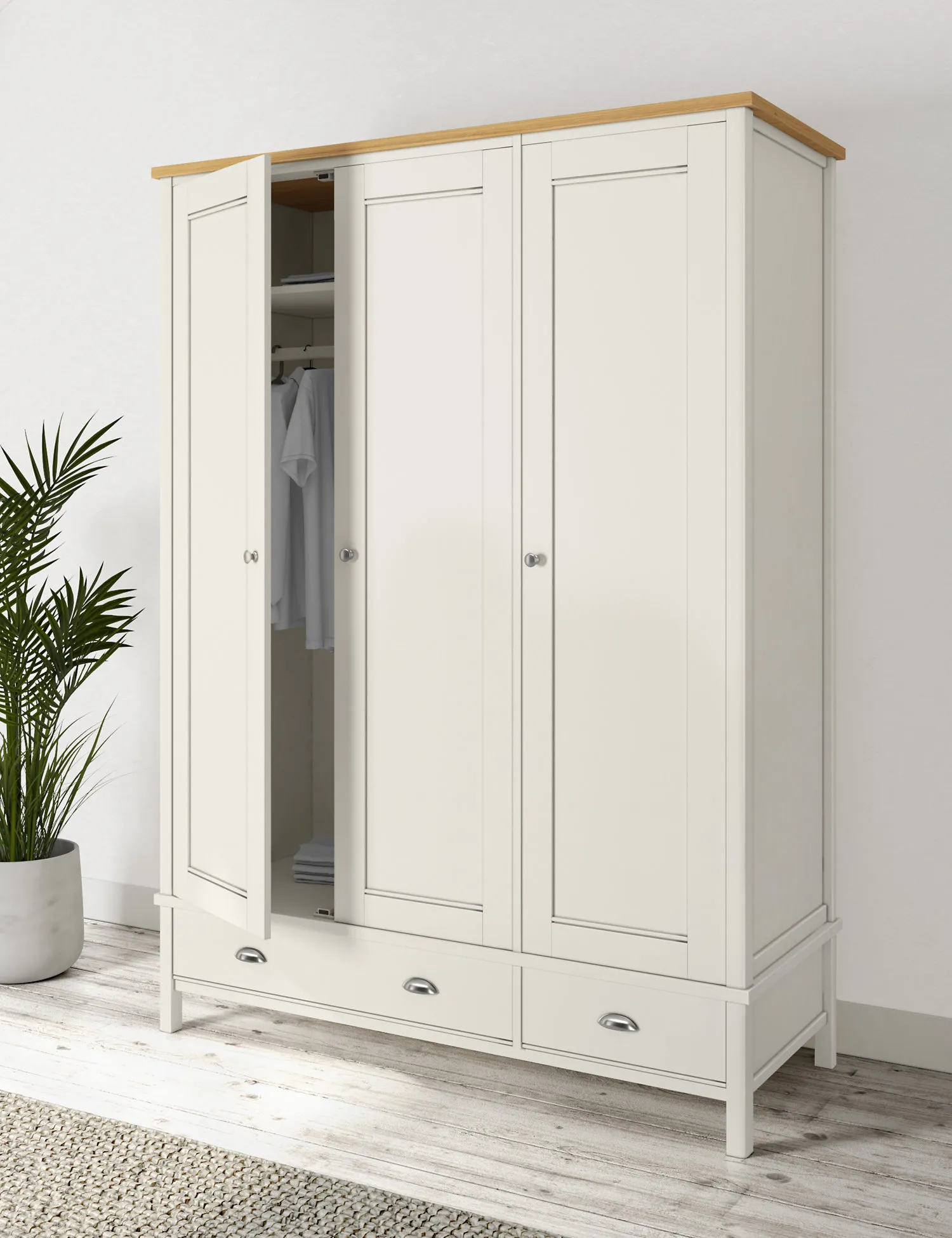 M&S Padstow Triple Wardrobe