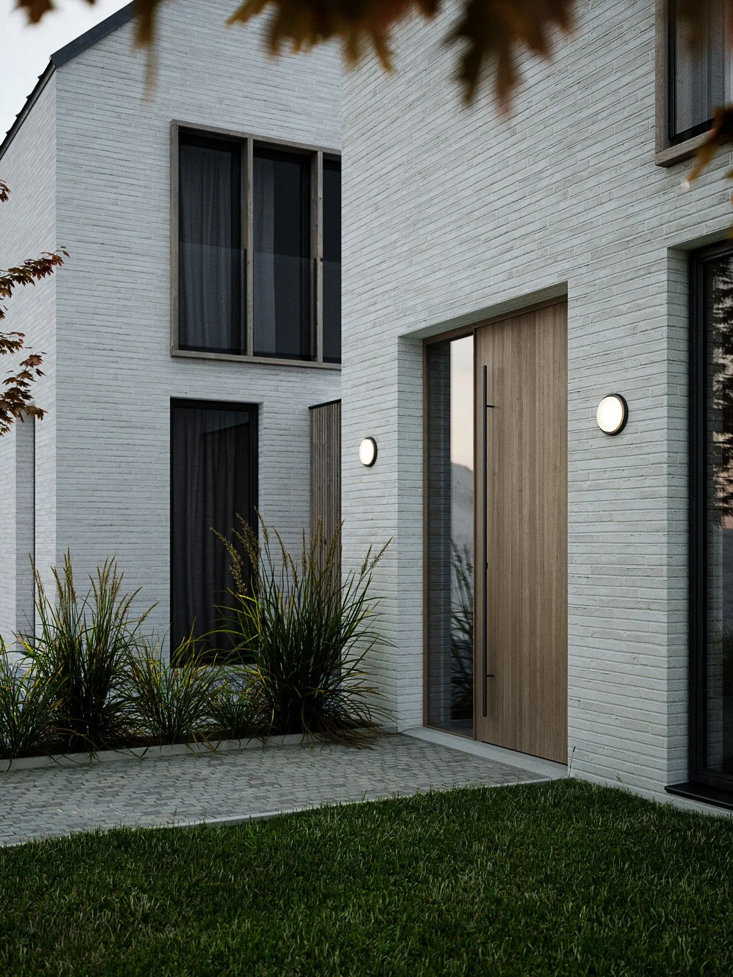 Nordlux Modern Outdoor Wall Light Black Plastic Intergrated LED Ceiling or Wall Mounting - Mains Powered, IP54 4