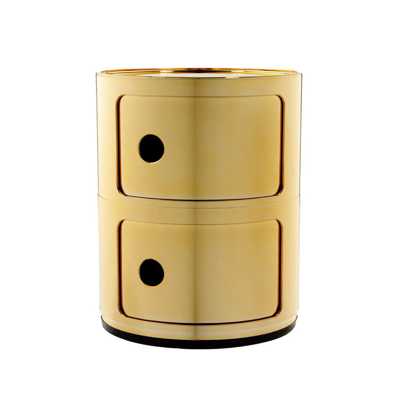 Kartell Componibili Cabinet 2 Element Gold 1