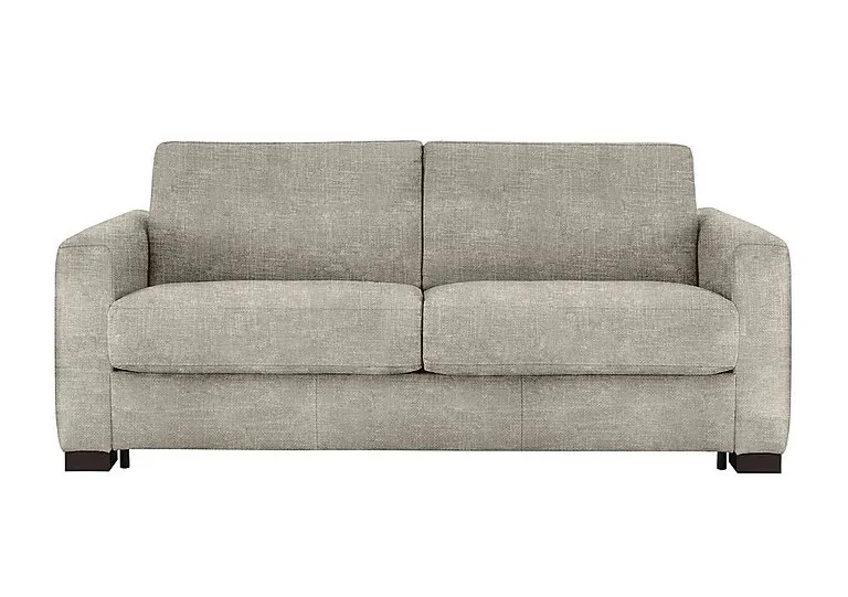 Alcova 3 Seater Fabric Sofa Bed with Box Arms