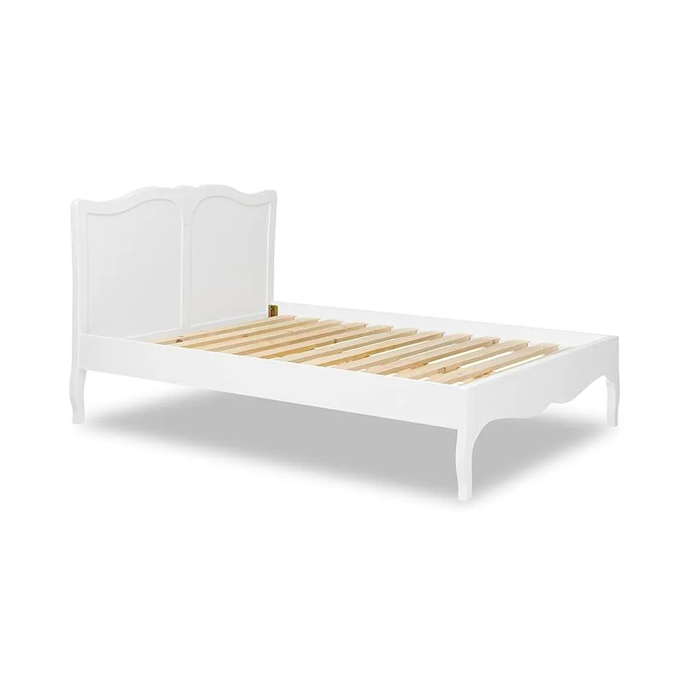 Statement Furniture Romance French Style 5ft King Size Bed Frame in Cool White 6