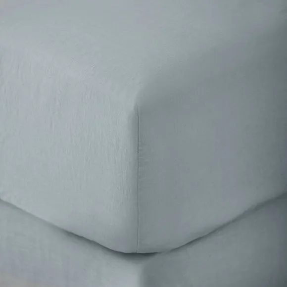 Cotton Linen Fitted Sheet 2