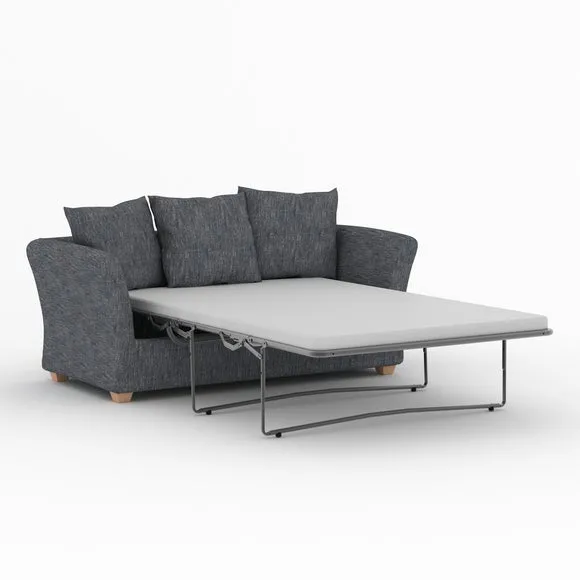 Emmett Chenille 2 Seater Double Sofa Bed 5