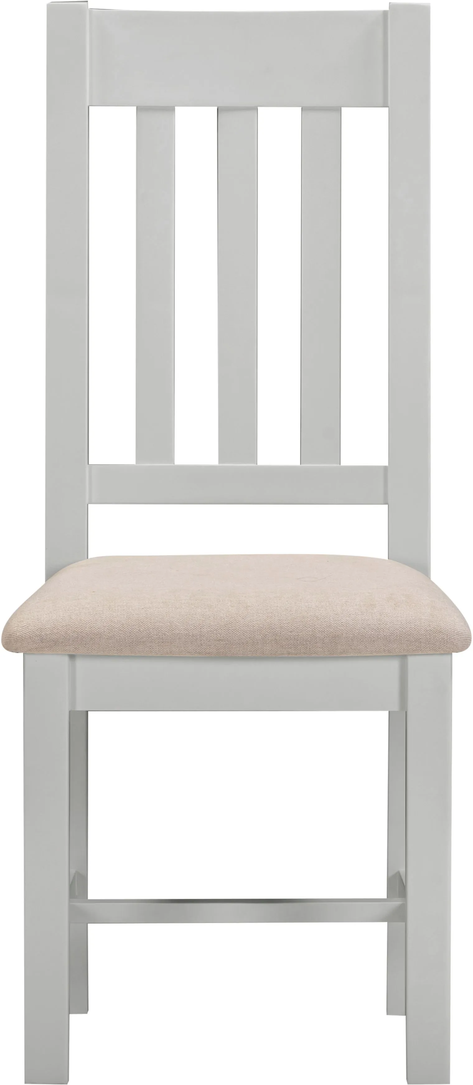 Seconique Windsor Slatted Chair (Box of 2) in Light Grey 3