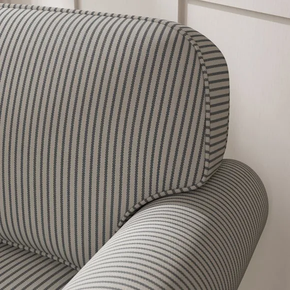 Millie Tiny Stripe Single Snuggle Sofa Bed 4